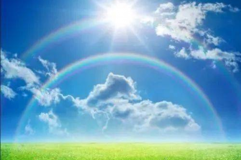 彩虹云的独家揭秘，绚丽的天幕，彩云的迷人风光！2025必看