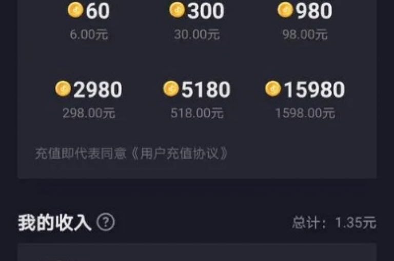抖音平台上一亿次点赞可以兑换成多少人民币。